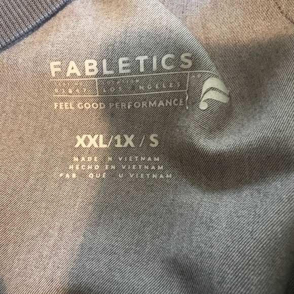 Fabletics XXL jogger scrub pants - Picture 3 of 3
